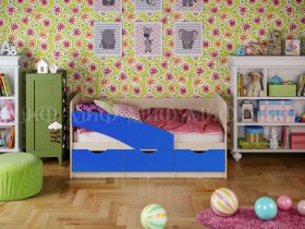 Кровать детская Бабочки 2,0 м в Криводановке - krivodanovka.mebel-nsk.ru | фото