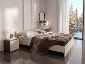 Кровать двухспальная 1,6м Гиза в Криводановке - krivodanovka.mebel-nsk.ru | фото