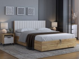 Кровать двуспальная 1,6м Юлия в Криводановке - krivodanovka.mebel-nsk.ru | фото