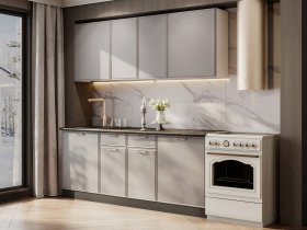 Кухонный гарнитур «Адель» 2,0м (нео) в Криводановке - krivodanovka.mebel-nsk.ru | фото