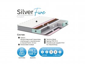 Матрас Silver Five в Криводановке - krivodanovka.mebel-nsk.ru | фото