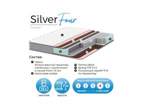Матрас Silver Four в Криводановке - krivodanovka.mebel-nsk.ru | фото