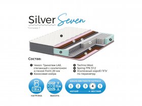 Матрас Silver Seven в Криводановке - krivodanovka.mebel-nsk.ru | фото