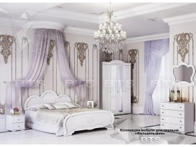 Модульная спальня «Филадельфия» в Криводановке - krivodanovka.mebel-nsk.ru | фото