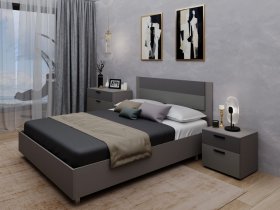 Модульная спальня Лион в Криводановке - krivodanovka.mebel-nsk.ru | фото
