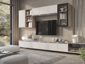 Модульная стенка Урбан в Криводановке - krivodanovka.mebel-nsk.ru | фото