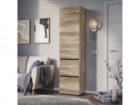 Пенал ПН-03 Энигма (венге/дуб каньон) в Криводановке - krivodanovka.mebel-nsk.ru | фото