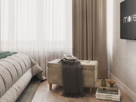 Пуф Чарли-2 (капучино) в Криводановке - krivodanovka.mebel-nsk.ru | фото