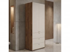 Шкаф двухстворчатый c ящиками Орма в Криводановке - krivodanovka.mebel-nsk.ru | фото