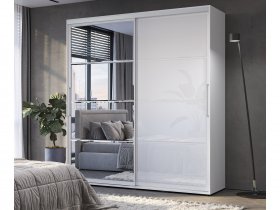 Шкаф-купе Крафт-6 2,0м (белый) в Криводановке - krivodanovka.mebel-nsk.ru | фото