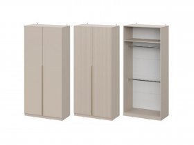 Шкаф ШК-100 Эккервуд (меланж) в Криводановке - krivodanovka.mebel-nsk.ru | фото