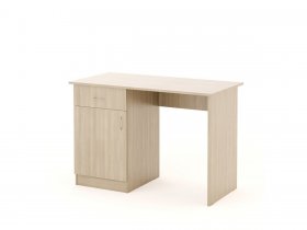 Стол письменный СП-01 (Биг) ясень шимо светлый в Криводановке - krivodanovka.mebel-nsk.ru | фото