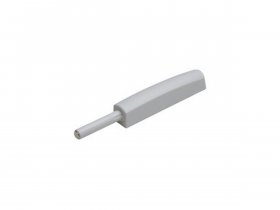 Толкатель Push Open с магнитом, накладной, 37мм, белый, MACO в Криводановке - krivodanovka.mebel-nsk.ru | фото